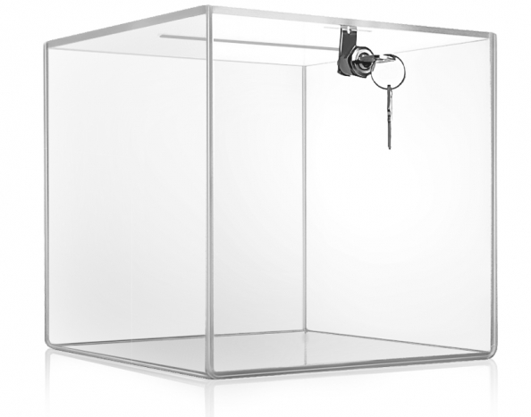Vitrine De Collection En Plexiglas Avec Socle Bois – Hauteur 50 Cm – Fabriquée Main (neuve)