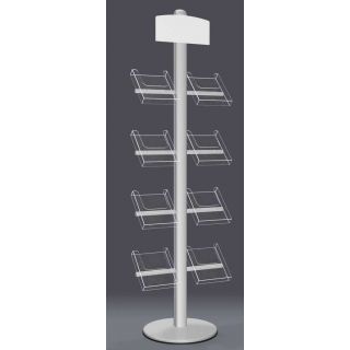 Présentoir A4 sur pied 8INCLIN