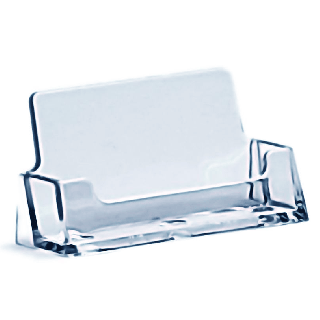 Porte carte de visite 1 compartiment horizontal