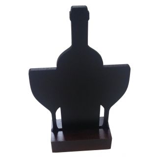 Chevalet de table ardoise bouteille