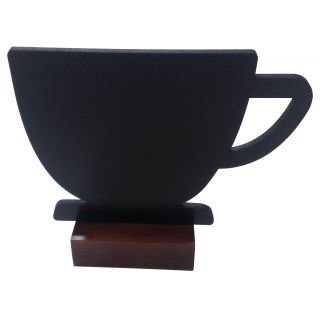 Chevalet de table ardoise tasse à café