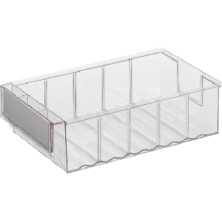 Bac divisible transparent LB 300 D TR