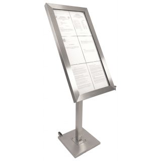 Vitrine sur pied 6A4 LED BELLATRIX