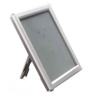 Cadre porte visuel A6 comptoir gris