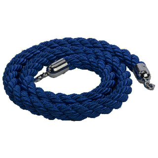 Corde pour poteau coloris bleu