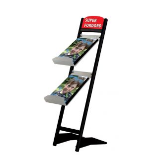 Présentoir A4 sur pied DUOA4