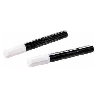 Lot de 2 feutres noirs pour tableau en verre