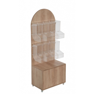 Meuble 8 coffrets ALIM6715BOIS