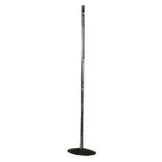 Poteau chromé 190 cm