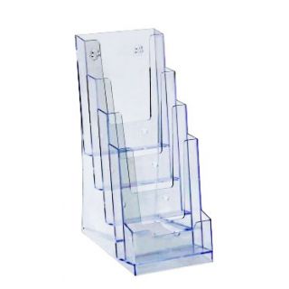 Porte brochure A6 PPK444 avec porte cartes de visite