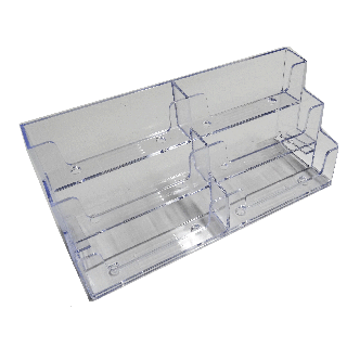 Porte carte de visite 6 compartiments paysage PPK506 de tarvers