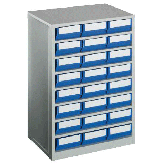 Rack de stockage de 24 bacs divisibles LB 400 D