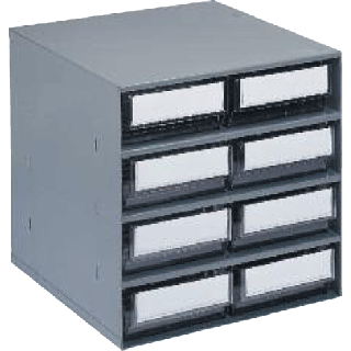 Rack de stockage de 8 bacs divisibles LB 400 D