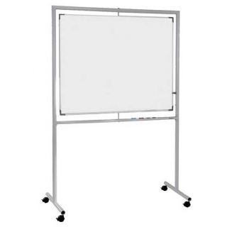 Tableau blanc rotatif axe vertical