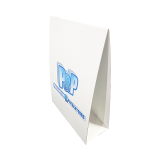 Chevalet carton A3 vertical TENTCARD personnalisé