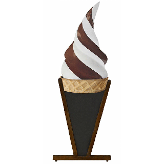 Stop trottoir trépied glace ITL de face