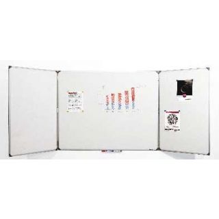 Triptyque éco émaillé blanc 120 x 400 cm