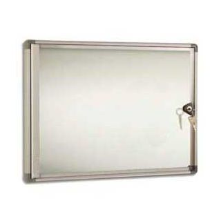 Vitrine intérieure fond métal AGL 6A4 vertical