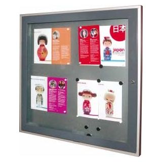 Vitrine GRUIM 9A4 avec visuels