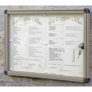 Vitrine extérieure ROLAC 4A4