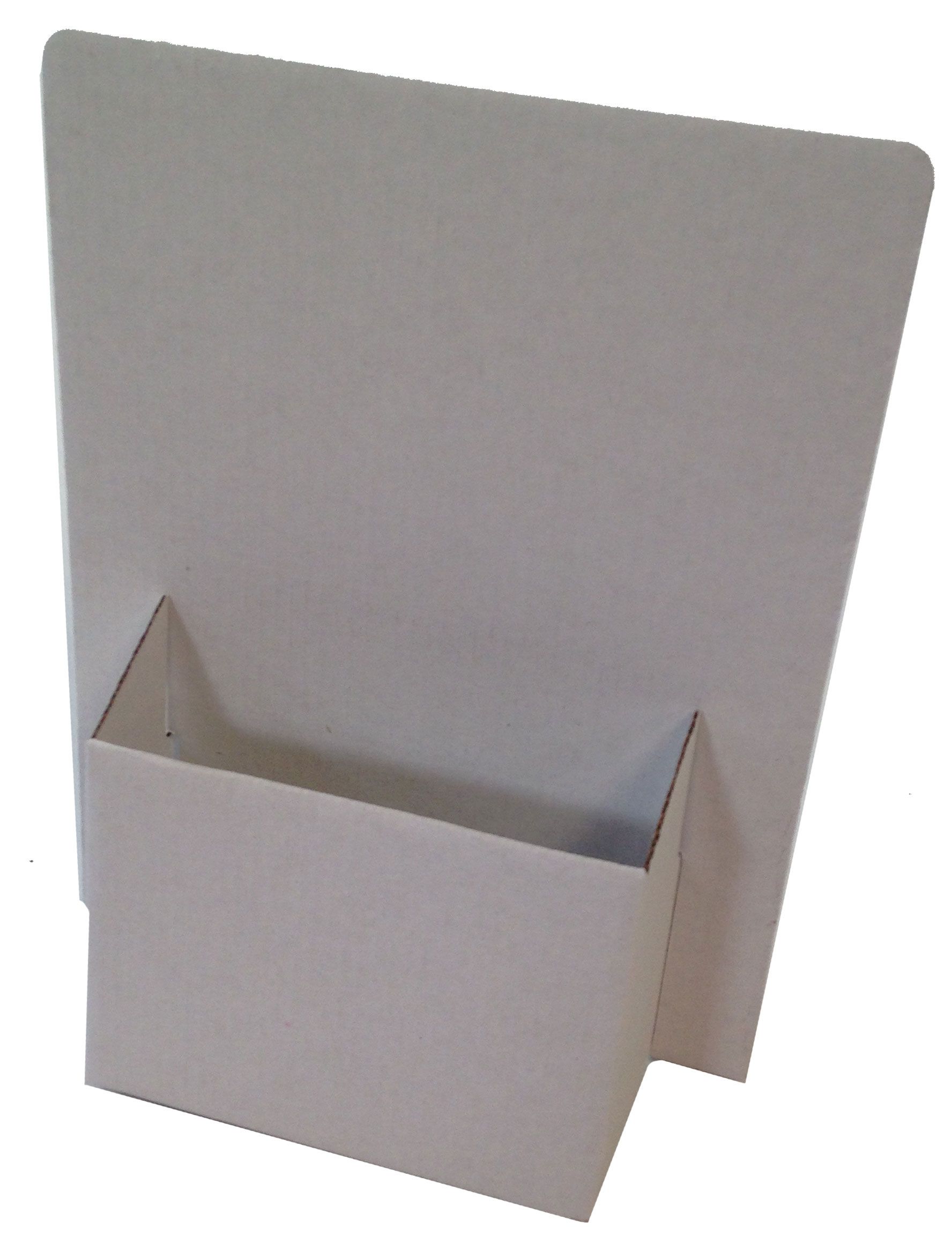 Porte brochures A6 carton vierge à commander en ligne chez P&P