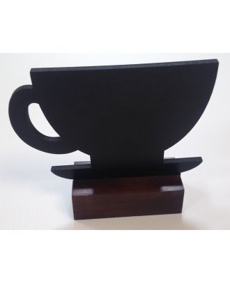 Chevalet de table ardoise tasse