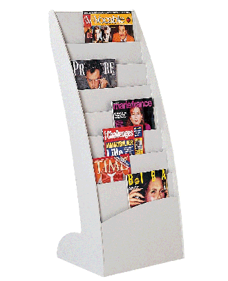 Porte brochures A4 sur pied 16CASGR