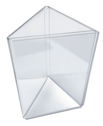 Porte visuel A6 vertical 3 faces