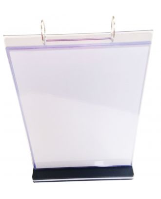 Distributeur visuel A4 vertical PPK6101 dans emballage plastique de face