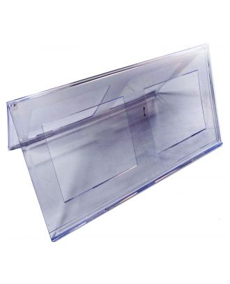 Chevalet porte nom plexiglas 150 x 297 mm PPK778