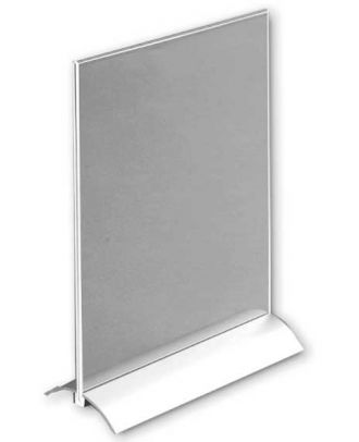 Présentoir de visuel A6 SOCLEALU6