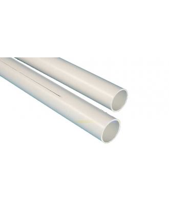 Visuel de Tube PVC 17-19 mm blanc avec et sans refente